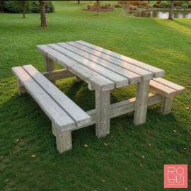 Taula de Pícnic Lille | Fusta de Pi Autoclau Classe 4